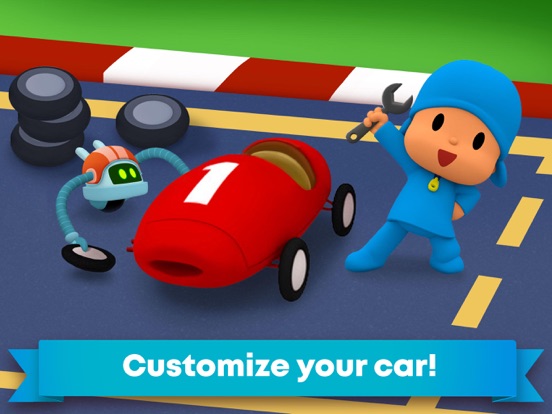 Screenshot #5 pour Pocoyo Racing: Voitures en 3D
