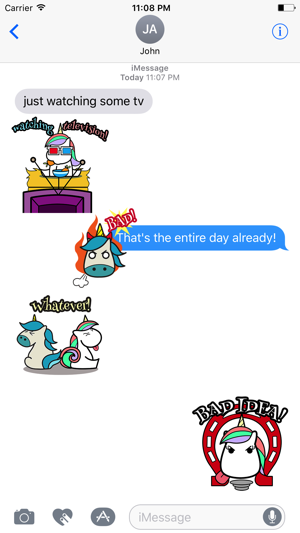 UNICORn Animated Stickers(圖4)-速報App