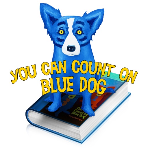 You Can Count On Blue Dog
