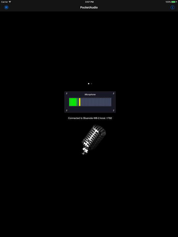 Screenshot #4 pour PocketAudio (Microphone)