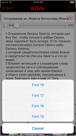 Game screenshot Russian Bible With Audios - библия с аудио hack