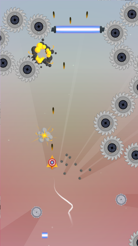 #5. Paper Plane - Avoid Object & Don't Grind Saw Blade (iOS) 由: Pawana Chatwaranon