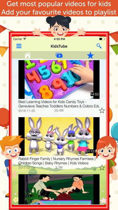 Kids Tube: Alphabet & abc Videos for YouTube Kidsのおすすめ画像1