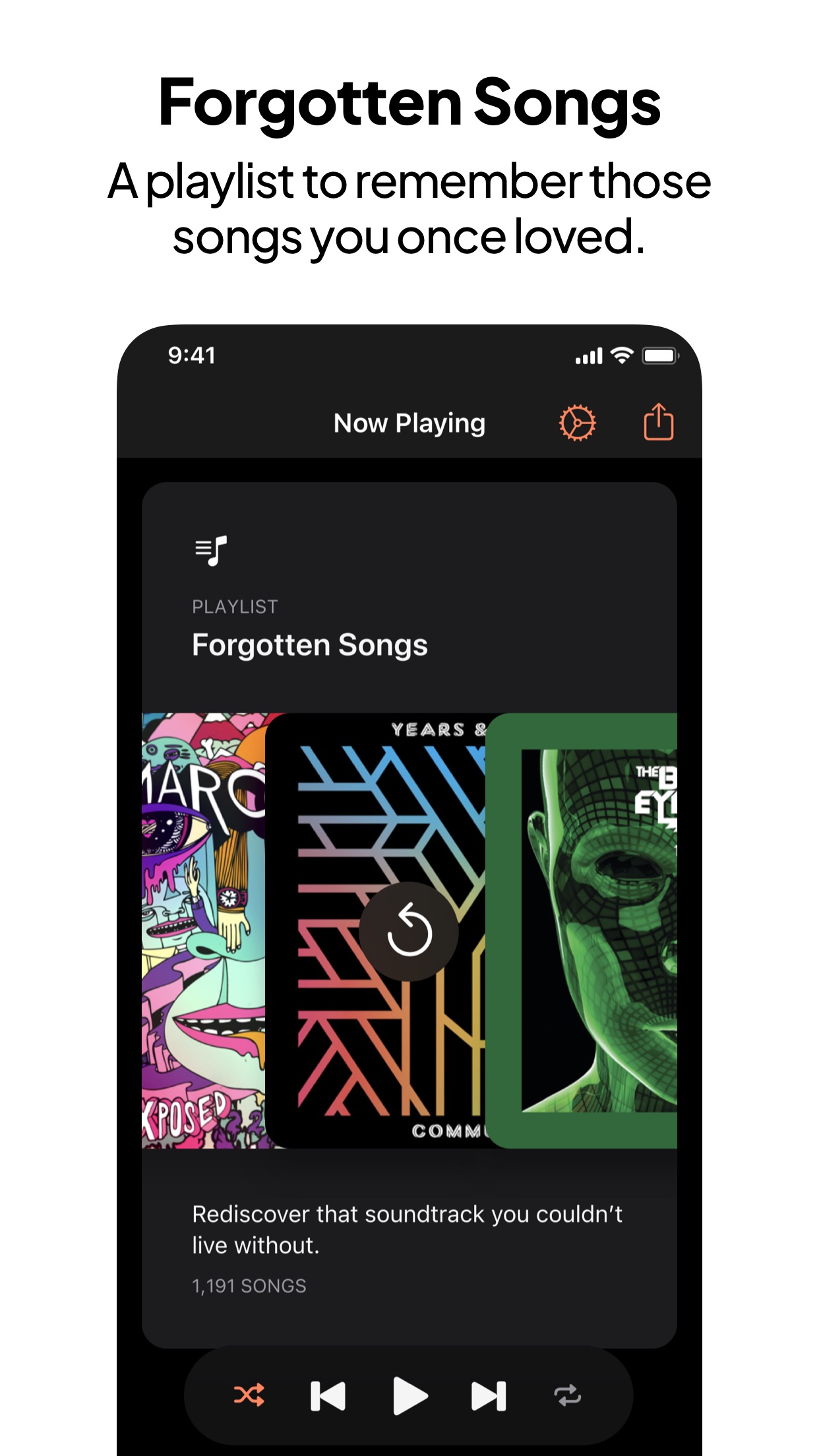 Screenshot do app SongCapsule