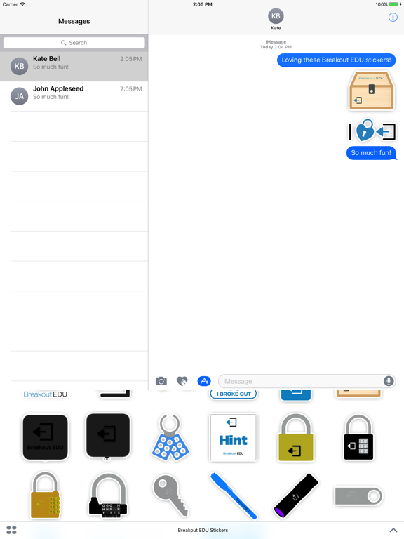 Screenshot #5 pour Breakout EDU Stickers