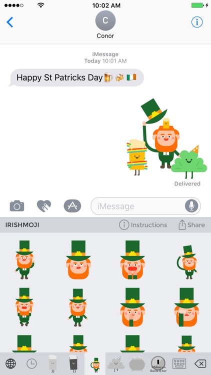 Irishmoji® - St Patrick's Day Emojis & Stickers screenshot-0
