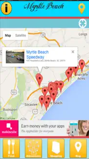 myrtle beach tourist guide iphone screenshot 3