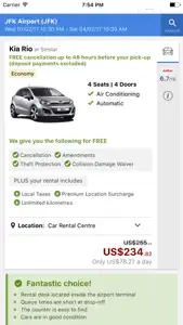 Rental Car Price Finder: Search Rent a Car Prices screenshot #2 for iPhone