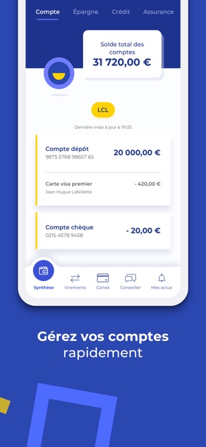 Mes Comptes - LCL on the App Store