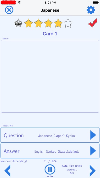 Voice Flashcards(Lite) -Memorize through listening screenshot-3
