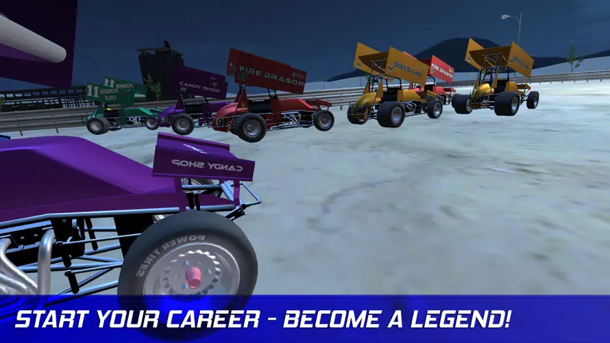 Outlaws Racing - Sprint Cars screenshot 1