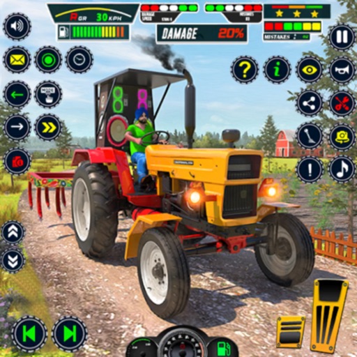 Village Farming Tractor Games