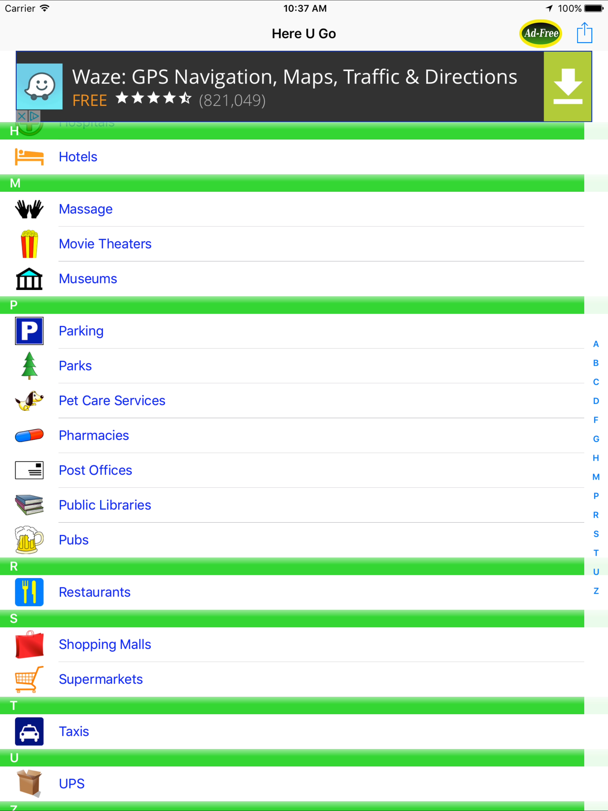 Here U Go! Local Places Finder & Business Locator