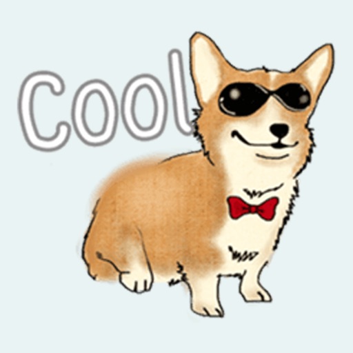 Corgi Dog Sticker