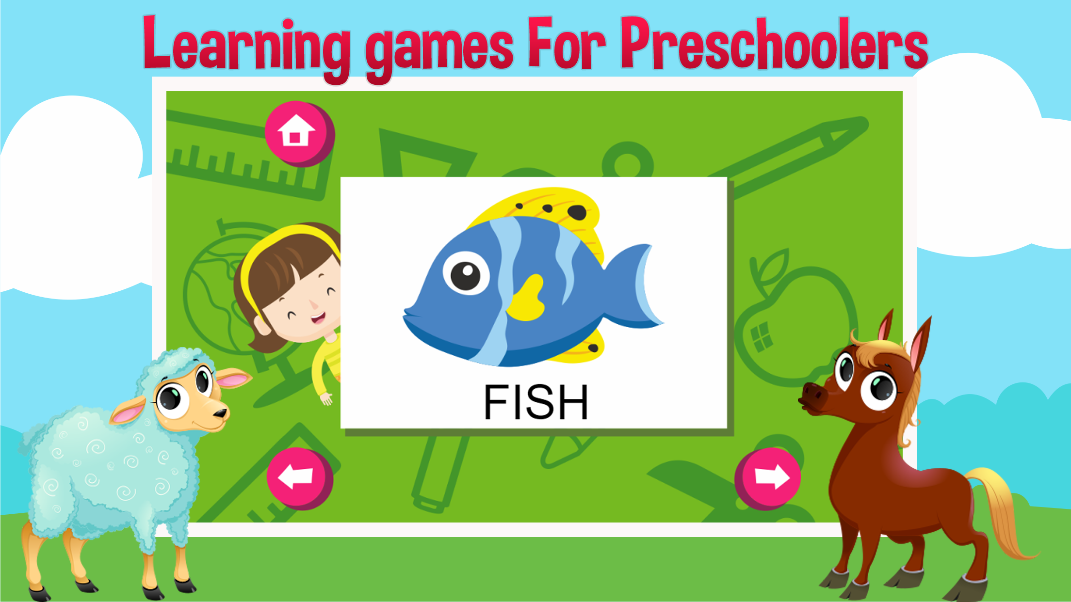 1st grade learning games - foreign vocabulary