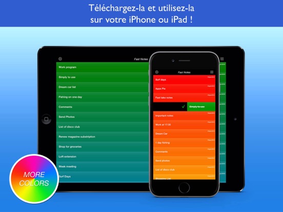 Screenshot #6 pour Fast Notes - Bloc-notes