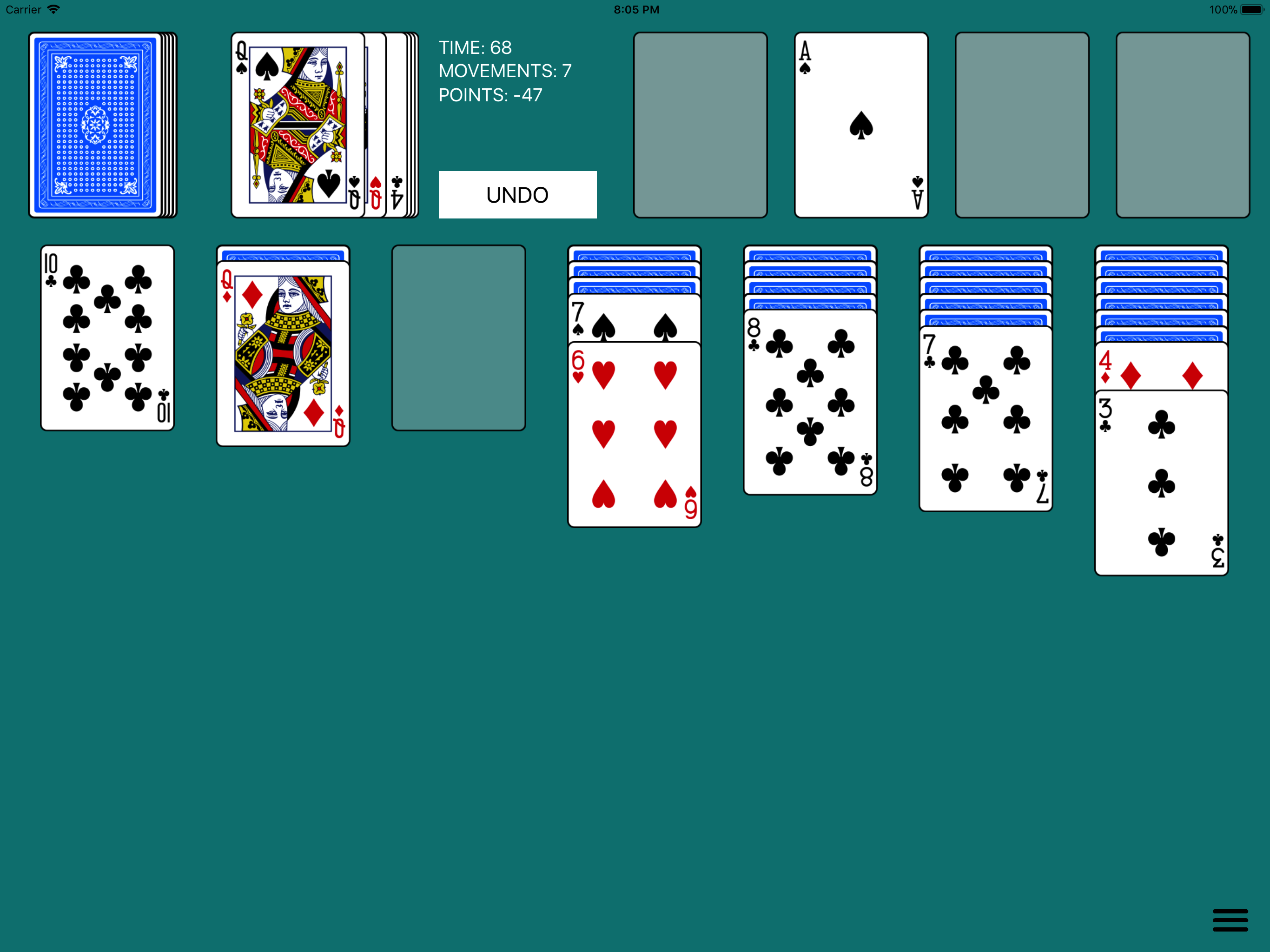 i.Solitaire screenshot 10