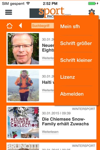 sportFACHHANDEL screenshot 3