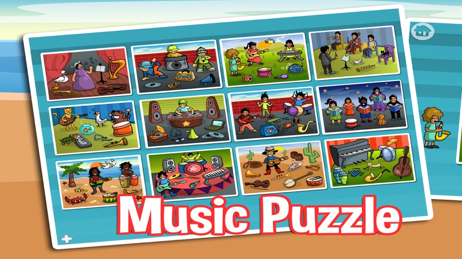 Music Puzzle Fun for Kids - kids app - 1.1 - (iOS)