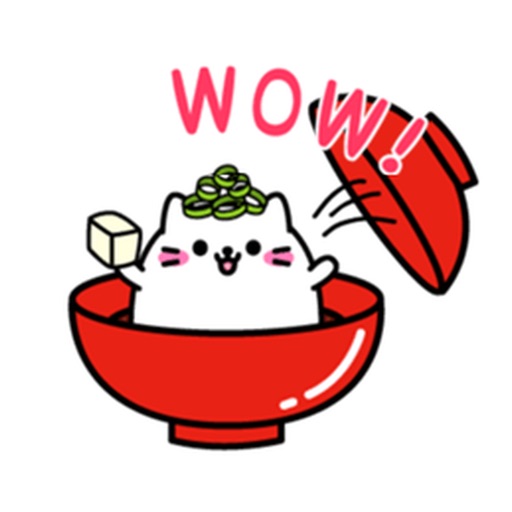 Many Stickers Of Lovely Sushi Cat icon