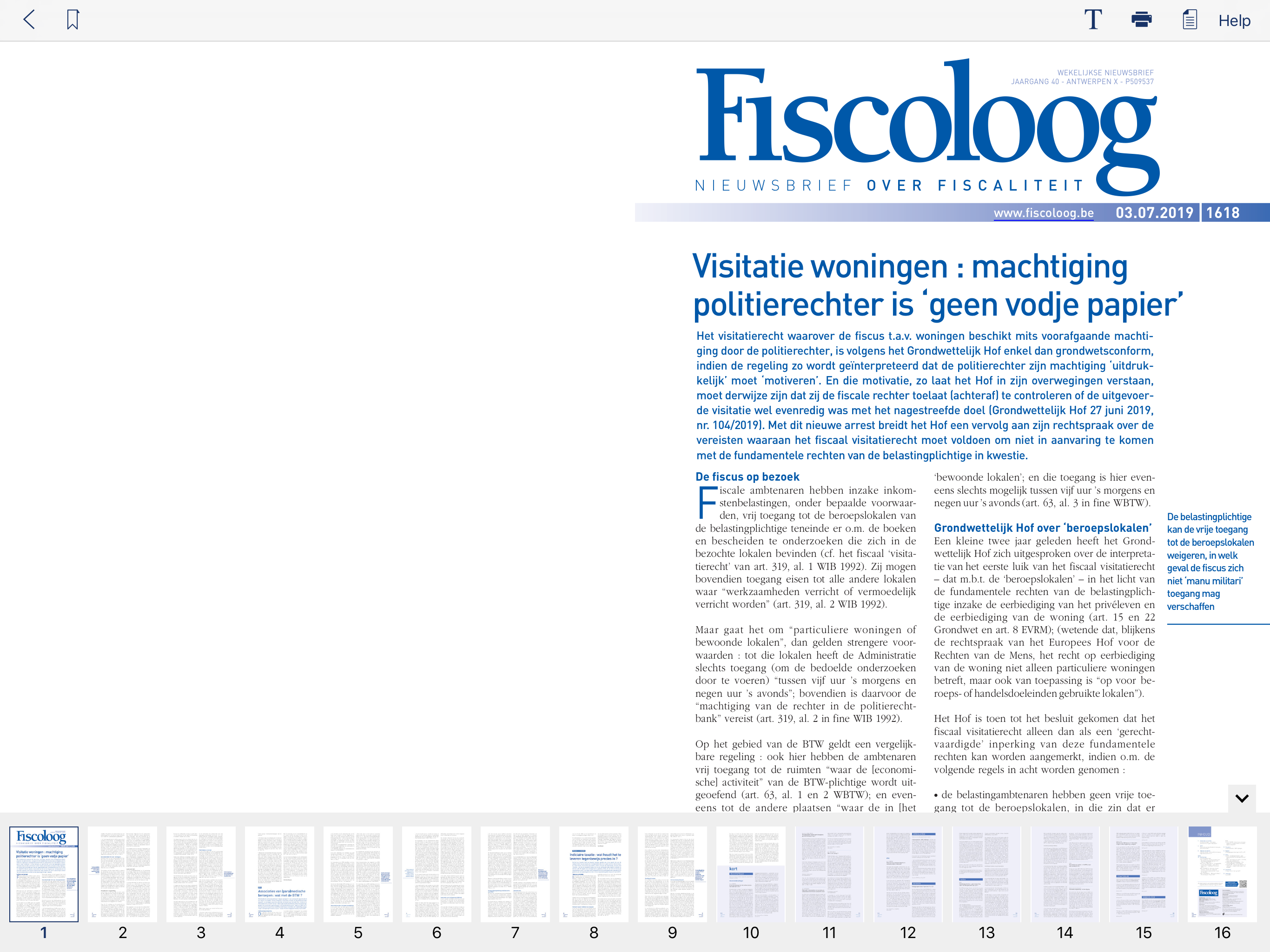 Fiscoloog screenshot 3