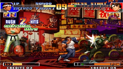screenshot of THE KING OF FIGHTERS '97 4