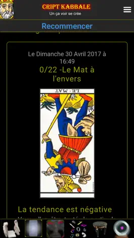Game screenshot Cript Kabbale Tarot apk