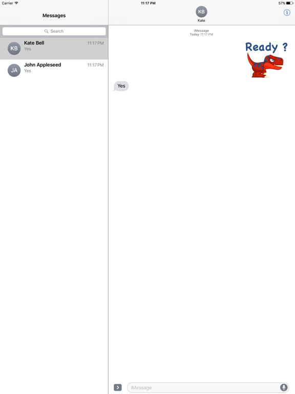 Screenshot #5 pour Say it as Dino Stickers