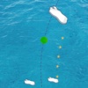 Incredible Journey of Green Dot 3. Blue sea.