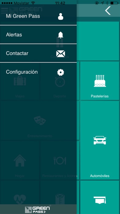 GREEN PASS LAFISE iPhone screenshot