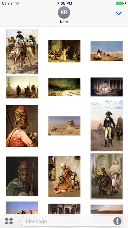 Jean Leon Gerome Artworks Stickers