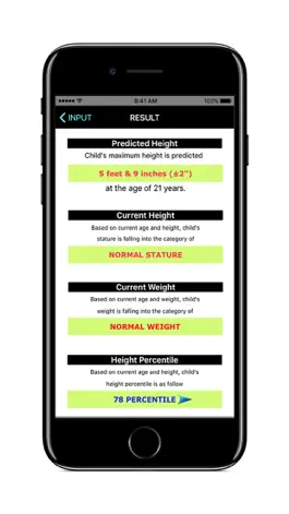 Game screenshot Adult Height Predictor apk