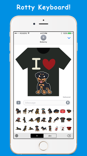 RottyEmoji - Rottweiler Emoji Keyboard & Stickers(圖4)-速報App