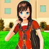 Anime High School YUMI Girl 3D icon