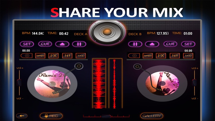iRemix 2.0 - Portable DJ Music Mixer & Remix Tool screenshot-3