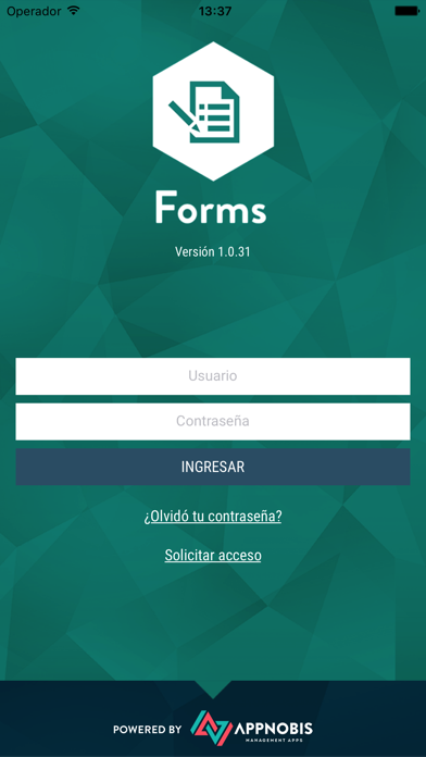 Screenshot #1 pour Appnobis Forms Lite