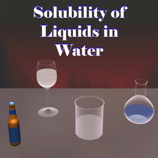 Solubility of Liquids in Water icon