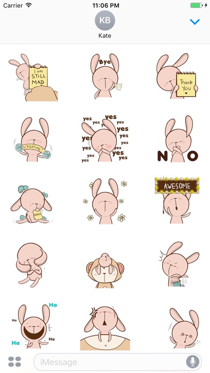 Hobbit The Pink Rabbit Animated Stickers