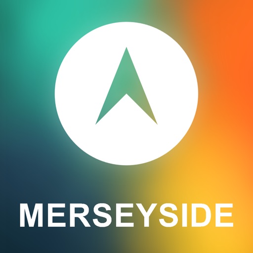 Merseyside, UK Offline GPS : Car Navigation icon