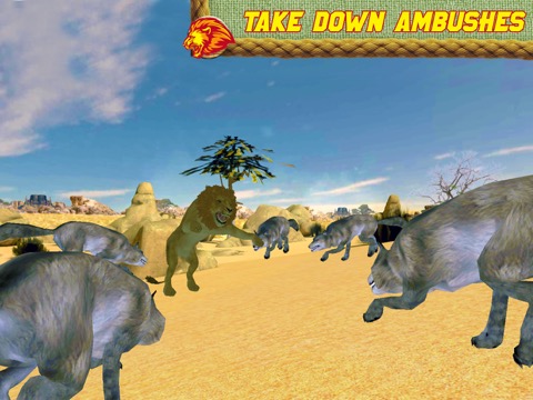 Ultimate Angry Lion Simulator - Mighty Jungle Kingのおすすめ画像3