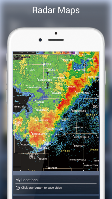 Screenshot #2 pour Live Weather - Weather Radar & Forecast app