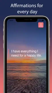 sunny-unique daily affirmation iphone screenshot 1