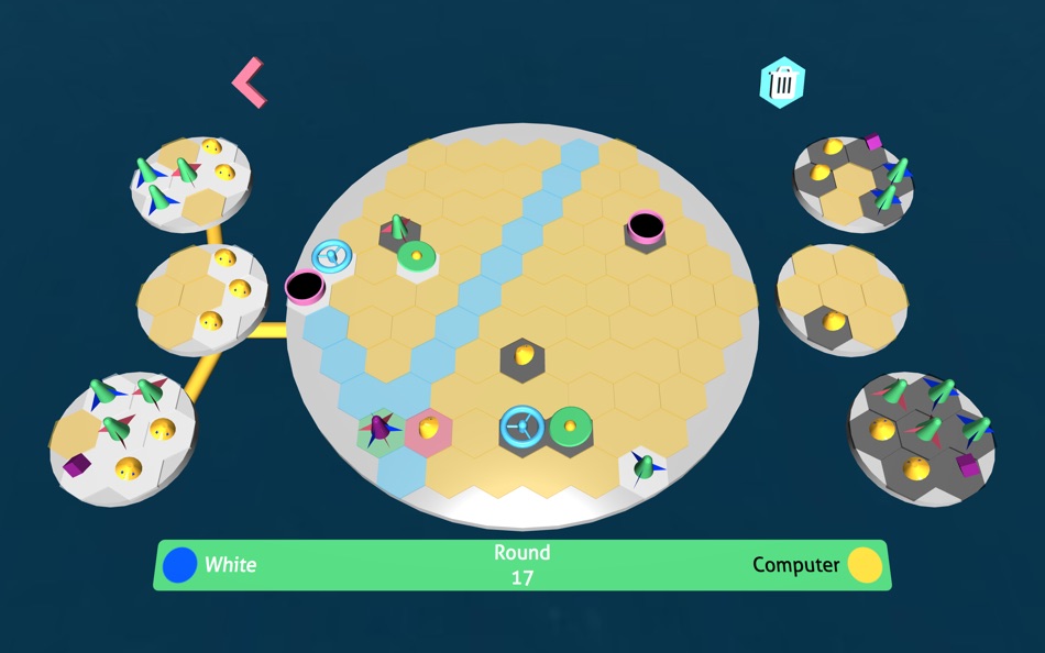 #1. Hexin : Space Chess Game (macOS) 由: Mark Morrill