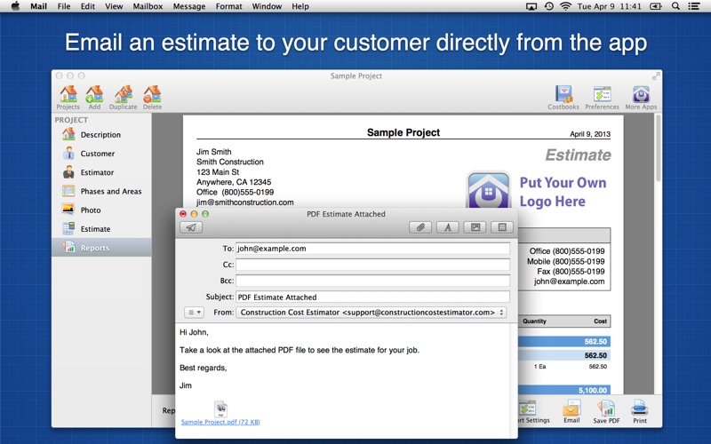 How to cancel & delete construction cost estimator 3