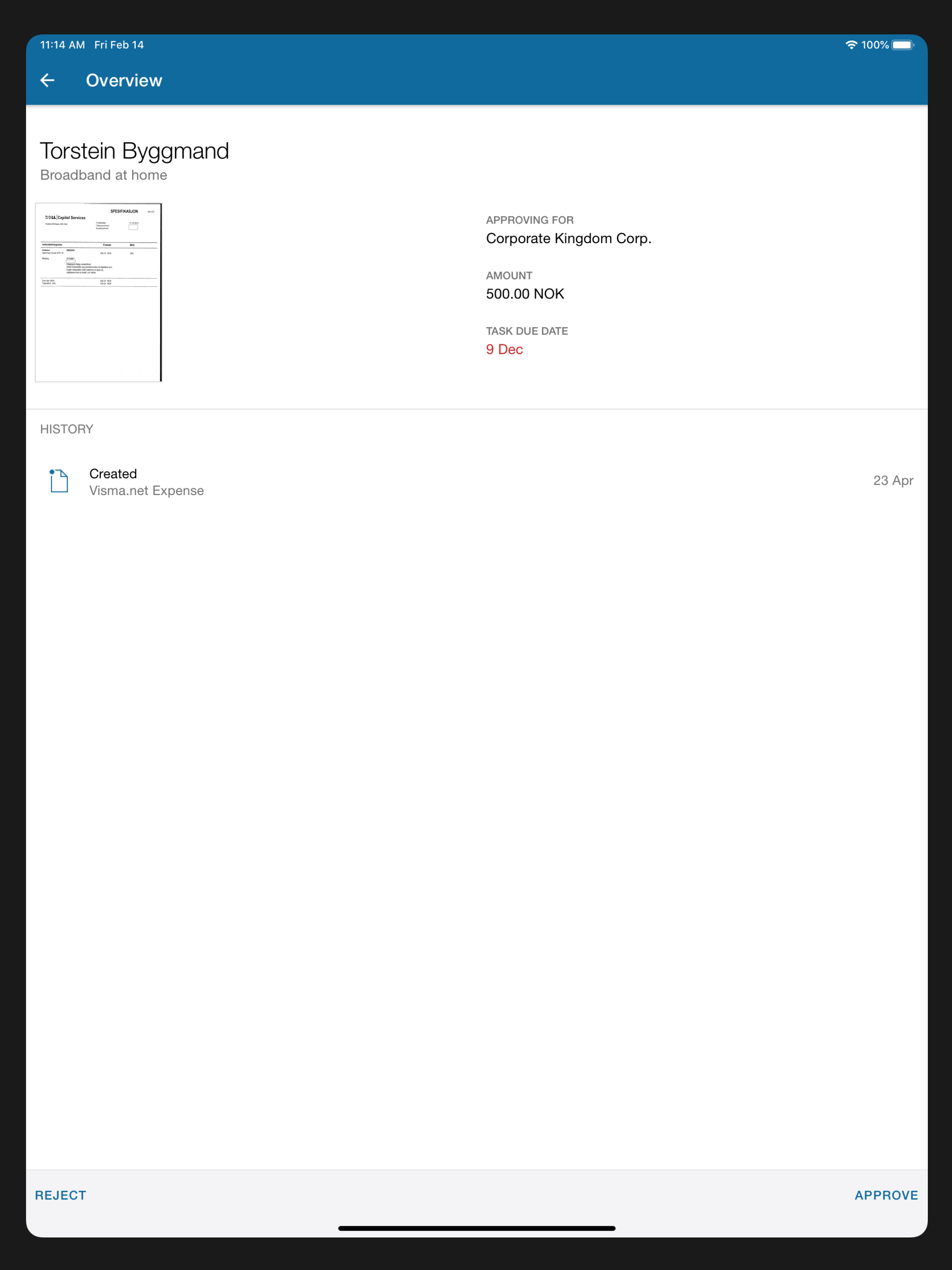 Visma Manager