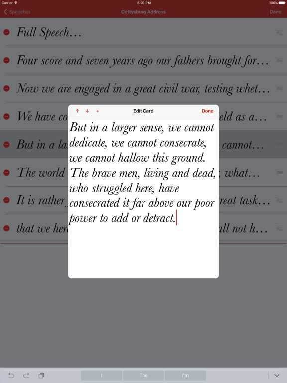 Screenshot #6 pour Speeches App