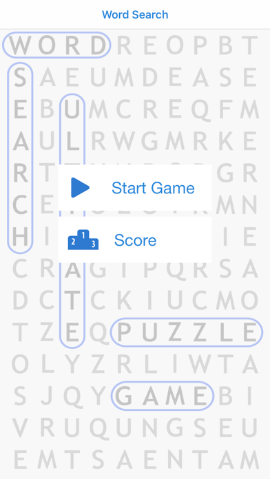 Screenshot #1 pour Word Search - Free ultimate game puzzle