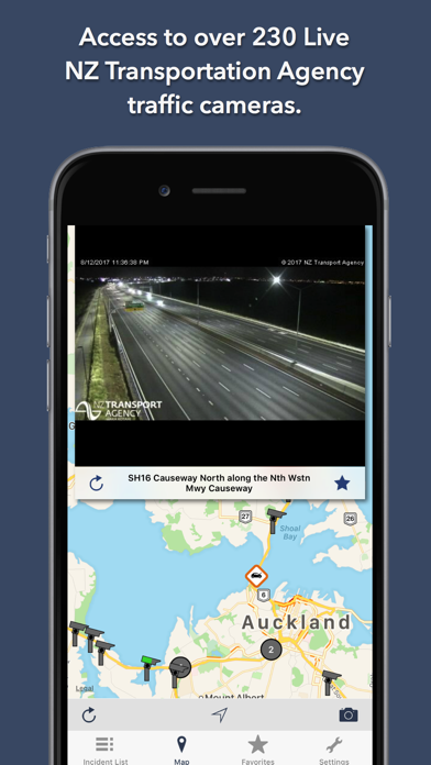 NZ Roads Traffic & Cameras Screenshot