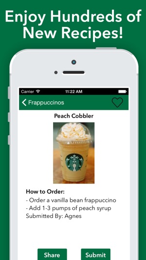 Secret Menu for Starbucks Pro!(圖2)-速報App