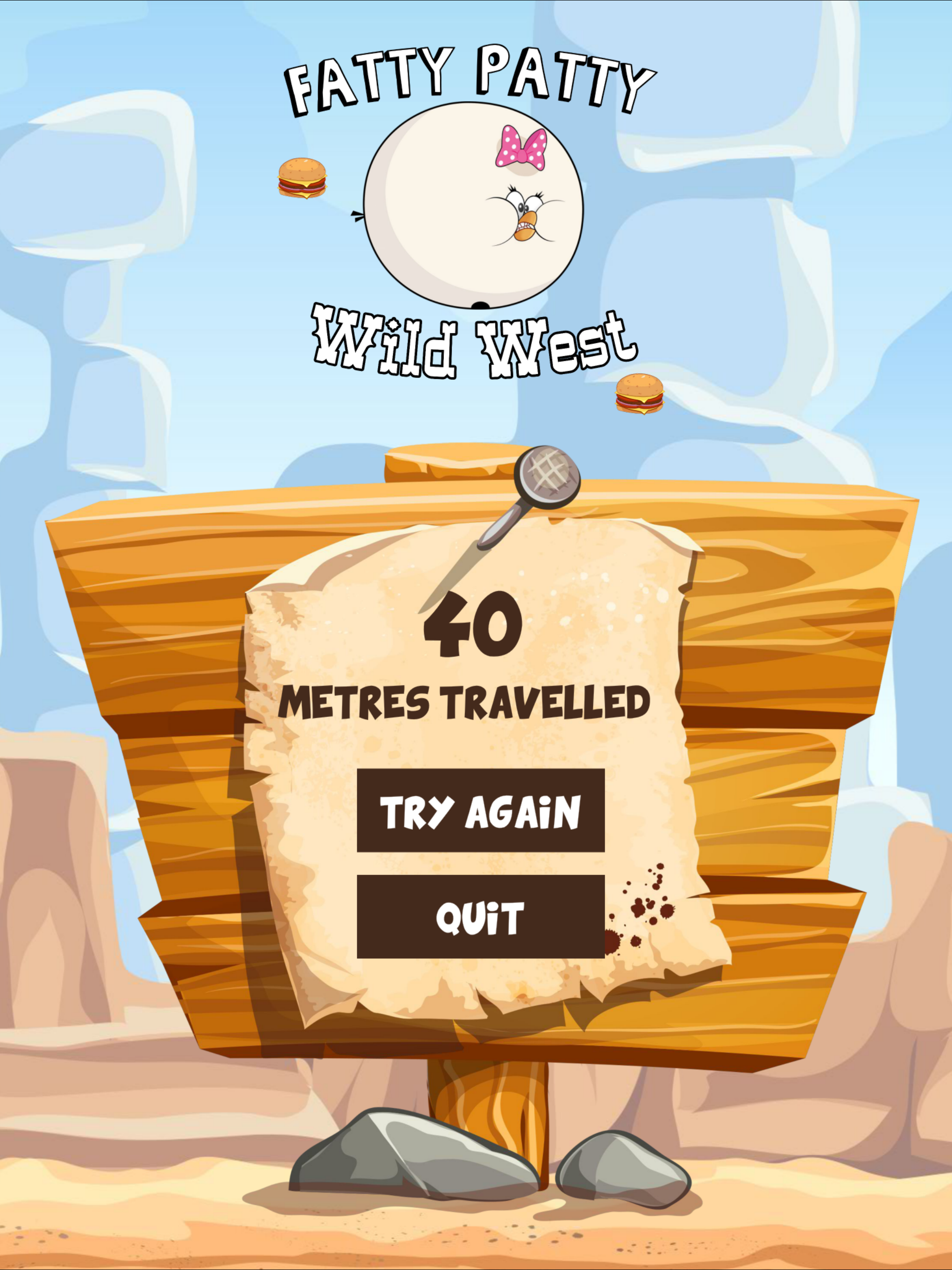 Fatty Patty Wild West screenshot 10